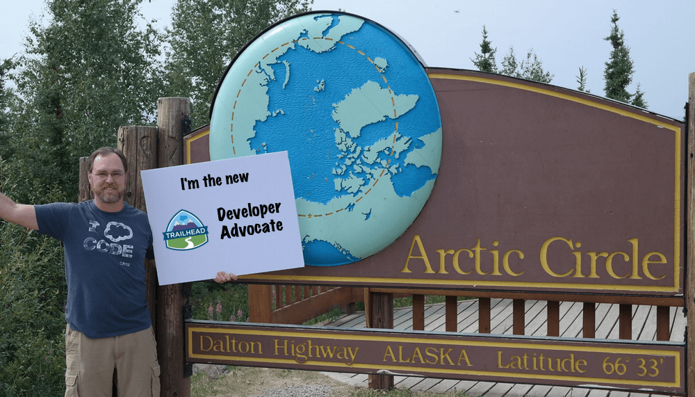 I'm the new Salesforce Trailhead Developer Advocate